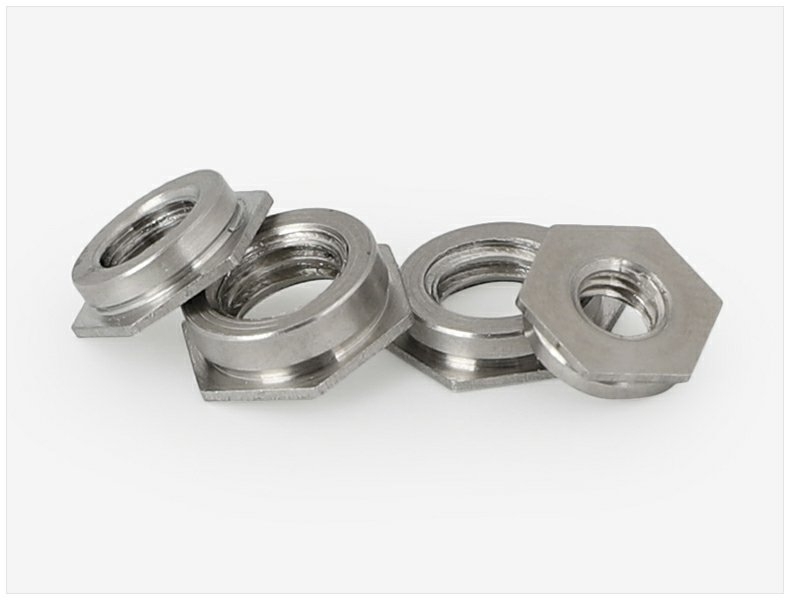 Hex Head F Type Fastener Self Clinching Flush Nuts For Thin Sheet Metal
