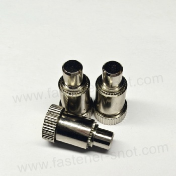 Knurled Head Spring-Loaded Plunger With Locking Function