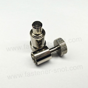  Knurled Head Spring-Loaded Plunger With Locking Function	