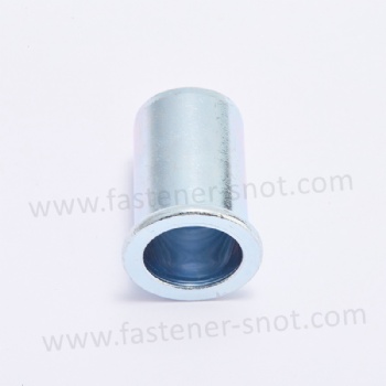  Flat Head Round Body Rivet nut Threaded Insert	