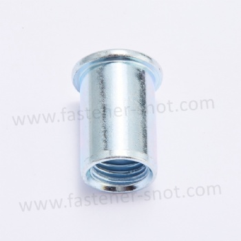  Flat Head Round Body Rivet nut Threaded Insert	