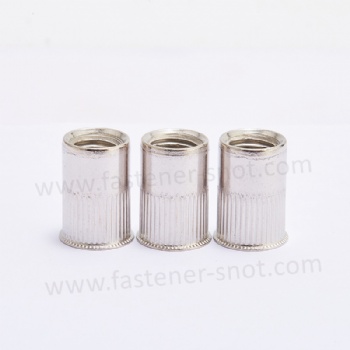  Stainless Steel 304 Reduced Head Knurled Body Rivet nut Threaded Insert	